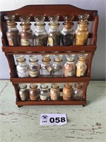 SPICES AND SPICE RACK