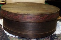 Vintage Wooden Cheese Box