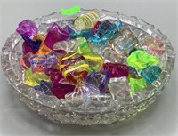 Glass Candy And 6 Inch Candy Dish