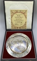 Bonita Mother’s Day Plate In Sterling Silver 1972