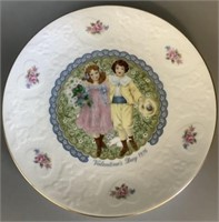 Royal Doulton Valentines Day Collectors Plate 8.5