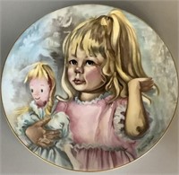 Haviland Mothers Day Plate 7.75 Inch Pinky And
