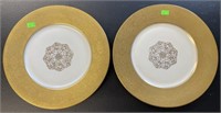 Two Collector Plates 10.75 Inch