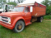 1971 Chev C-50 Grain truck VIN CE531P141990