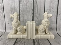 Small Poodle Book Ends
