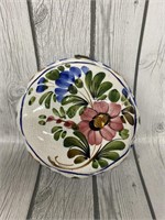 Vintage Bassano Ceramiche ABC Floral Hand Painted