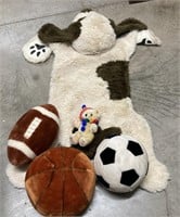 Doggy Mat & Baseball Toys