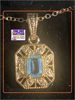 Beautiful Heavy EGP Aquamarine Emerald Cut