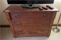 3-Drawer Antique Chest