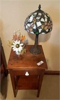 1-Drawer Table w/Lamp