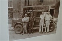 Vintage Real Chevy Dealer Photo, cool subject