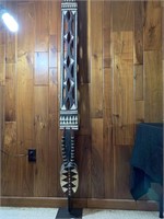 African Funeral Plank Mask 75"