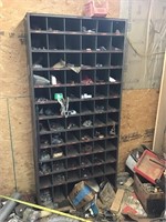 Huge metal storage cabinet with all pictured