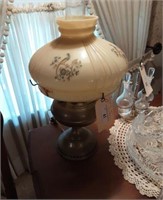 Antique Oil Lamp - Electrified.