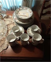 Set of fine Porcelain Dishes.