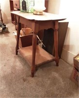 Maple End Table.