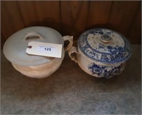 (2) Antique Pots.