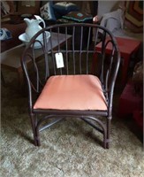 (2) Bentwood Ratan Chair.