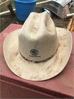 Smith and Wesson cowboy hard hat. Needs wiped off
