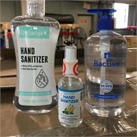 Pallet of Hand Sanitizer Assorted Sizes