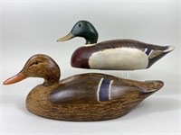 Handel Pair of Mallard Duck Decoys