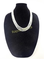 3 Strand Pearls with Sterling Clasp