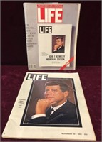 Pair of Life Magazines(Kennedy)