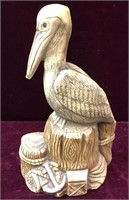 Ceramic Pelican Figurine