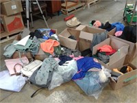 Pallet Lot  of Clothing and Accessories