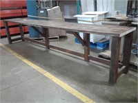 Sturdy Custom Wood Table 12" x 22" x 30"