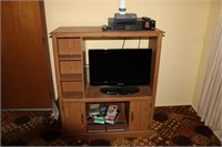 CABINET W/FLATSCREEN & DVD PLAYER