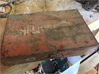 Metal storage bin box with all pictured