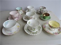 9 Cups & Saucers