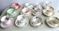 12 Cups & Saucers