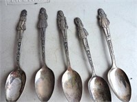 Quintuplet Collector Spoons