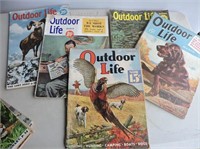 Outdoor Life Magazines From 1930's & 40's