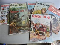 Outdoor Life Magazines From 1950's