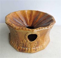 Antique Stoneware Spittoon From Brantford, ON