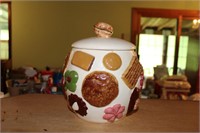 LOS ANGELES POTTERY 10 INCH HIGH COOKIE JAR