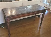 MARBLE TOP SOFA TABLE