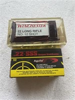 Bird Shot 50 & Winchester 22 Long Rifle (2 Boxes)