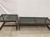 MATCHING COFFEE TABLE AND END TABLE