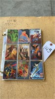 Book of 1993 Marvel Masterpiece Trading Cards