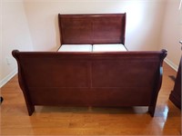 CHERRY QUEEN SIZE BED FRAME