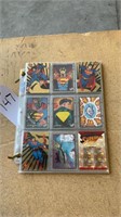 Book of 1993 Superman Trading Cards