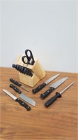 NEW CUISINART KNIFE SET AND BLOCK