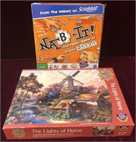 Board Game and Jigsaw Puzzle