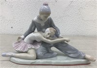 Lladro Jester & Ballerina Figure