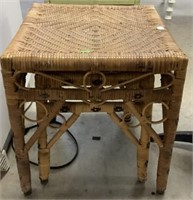 2 Wicker Nesting Tables