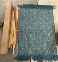 Rug And Weaving Stand